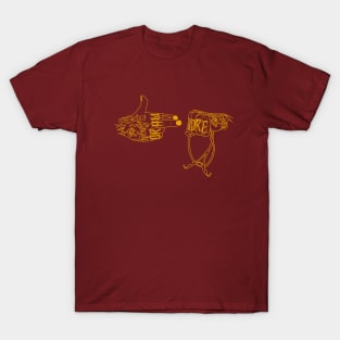 Run 'Em Fast Gold T-Shirt